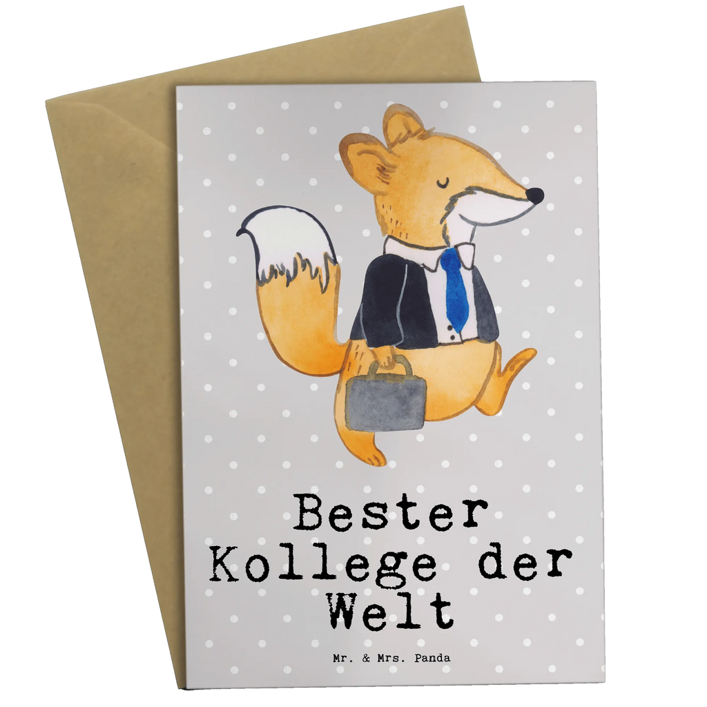 Grußkarte Fuchs Bester Kollege der Welt Grußkarte, Klappkarte, Einladungskarte, Glückwunschkarte, Hochzeitskarte, Geburtstagskarte, Karte, Ansichtskarten, für, Dankeschön, Geschenk, Schenken, Geburtstag, Geburtstagsgeschenk, Geschenkidee, Danke, Bedanken, Mitbringsel, Freude machen, Geschenktipp, Arbeitskollege, Kollege, Büro, Abschiedsgeschenk, Ruhestand, Arbeit, Mitarbeiter, Berufsgenosse, Beruf