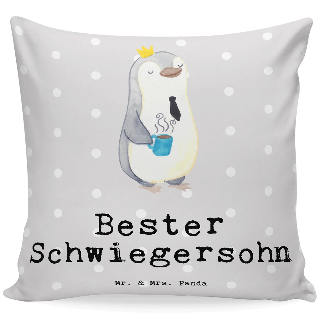 40x40 Kissen Pinguin Bester Schwiegersohn Kissenhülle, Kopfkissen, Sofakissen, Dekokissen, Motivkissen, sofakissen, sitzkissen, Kissen, Kissenbezüge, Kissenbezug 40x40, Kissen 40x40, Kissenhülle 40x40, Zierkissen, Couchkissen, Dekokissen Sofa, Sofakissen 40x40, Dekokissen 40x40, Kopfkissen 40x40, Kissen 40x40 Waschbar, für, Dankeschön, Geschenk, Schenken, Geburtstag, Geburtstagsgeschenk, Geschenkidee, Danke, Bedanken, Mitbringsel, Freude machen, Geschenktipp, Schwiegersohn, Tochter, Ehefrau des Sohns, Frau, angeheiratet, Hochzeit, Heirat