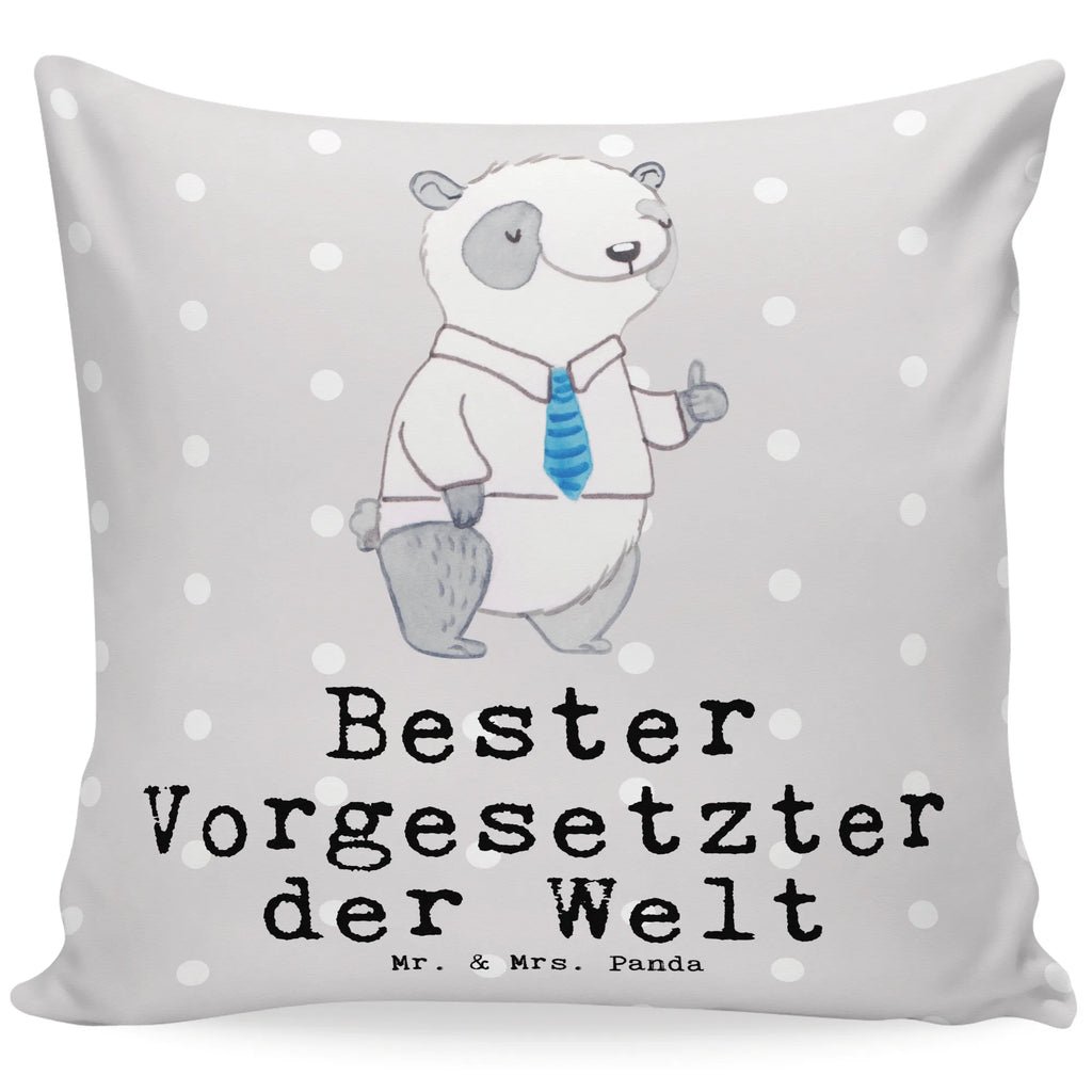 40x40 Kissen Panda Bester Vorgesetzter der Welt Kissenhülle, Kopfkissen, Sofakissen, Dekokissen, Motivkissen, sofakissen, sitzkissen, Kissen, Kissenbezüge, Kissenbezug 40x40, Kissen 40x40, Kissenhülle 40x40, Zierkissen, Couchkissen, Dekokissen Sofa, Sofakissen 40x40, Dekokissen 40x40, Kopfkissen 40x40, Kissen 40x40 Waschbar, für, Dankeschön, Geschenk, Schenken, Geburtstag, Geburtstagsgeschenk, Geschenkidee, Danke, Bedanken, Mitbringsel, Freude machen, Geschenktipp, Chef, Boss, Abschiedsgeschenk, Abteilungsleiter, Kollege, Vorgesetzter, Vorgesetzte, Arbeit, Leiter, Arbeitgeber, Führungskraft