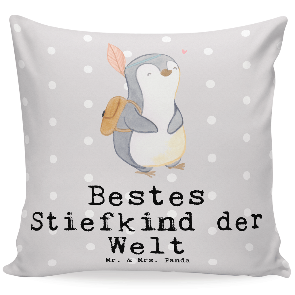 40x40 Kissen Pinguin Bestes Stiefkind der Welt Kissenhülle, Kopfkissen, Sofakissen, Dekokissen, Motivkissen, sofakissen, sitzkissen, Kissen, Kissenbezüge, Kissenbezug 40x40, Kissen 40x40, Kissenhülle 40x40, Zierkissen, Couchkissen, Dekokissen Sofa, Sofakissen 40x40, Dekokissen 40x40, Kopfkissen 40x40, Kissen 40x40 Waschbar, für, Dankeschön, Geschenk, Schenken, Geburtstag, Geburtstagsgeschenk, Geschenkidee, Danke, Bedanken, Mitbringsel, Freude machen, Geschenktipp, Stiefkind, angeheiratet, Kinder, Kind, Kid, Kids, Kiddy, Bestes, Tochter, Sohn, Nachwuchs, Geburt, Liebling, Taufe