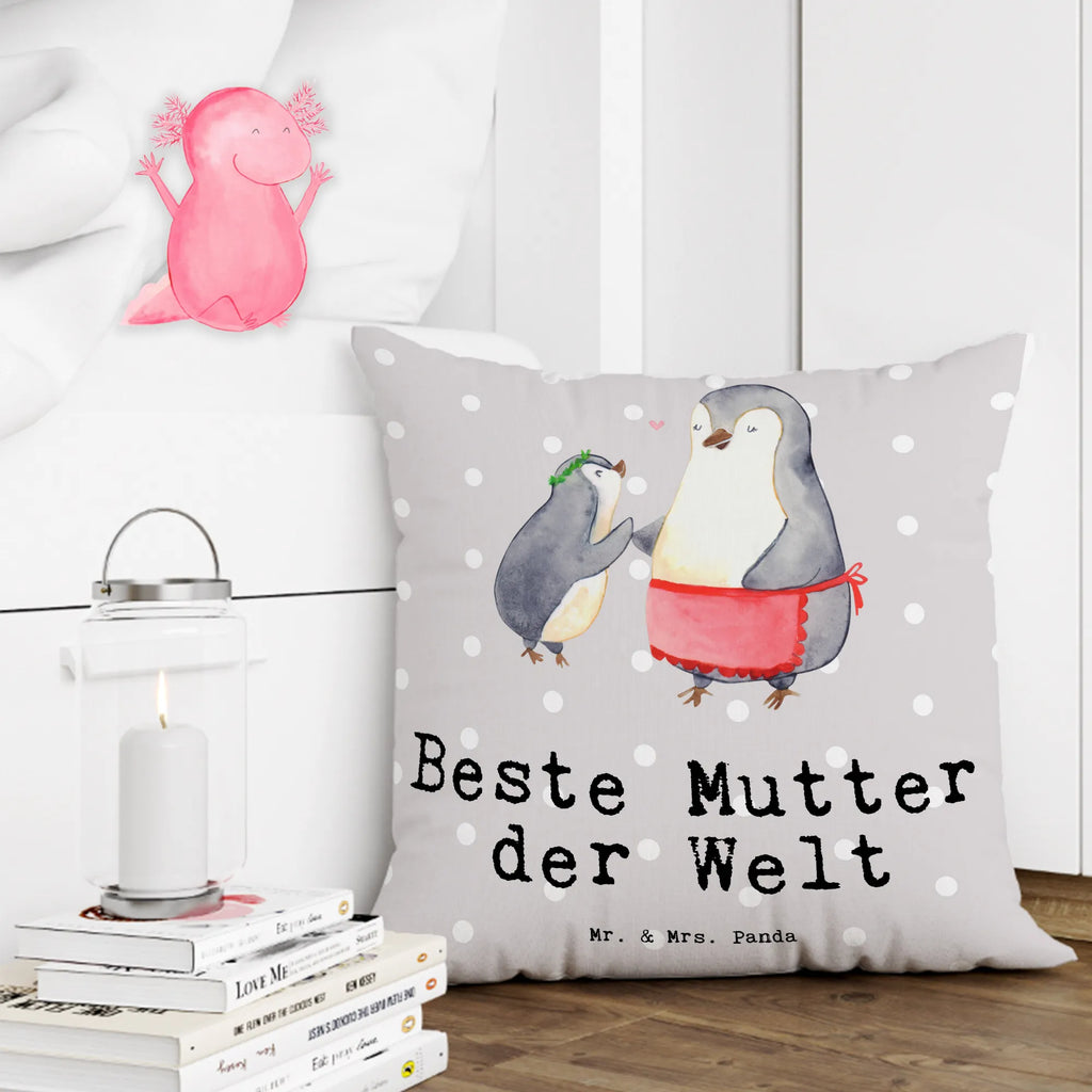 40x40 Kissen Pinguin Beste Mutter der Welt Kissenhülle, Kopfkissen, Sofakissen, Dekokissen, Motivkissen, sofakissen, sitzkissen, Kissen, Kissenbezüge, Kissenbezug 40x40, Kissen 40x40, Kissenhülle 40x40, Zierkissen, Couchkissen, Dekokissen Sofa, Sofakissen 40x40, Dekokissen 40x40, Kopfkissen 40x40, Kissen 40x40 Waschbar, für, Dankeschön, Geschenk, Schenken, Geburtstag, Geburtstagsgeschenk, Geschenkidee, Danke, Bedanken, Mitbringsel, Freude machen, Geschenktipp, Mama, Mami, Mutter, Muttertag, Mutti, Ma, Tochter, Sohn, Beste Mama, Beste, Supermama