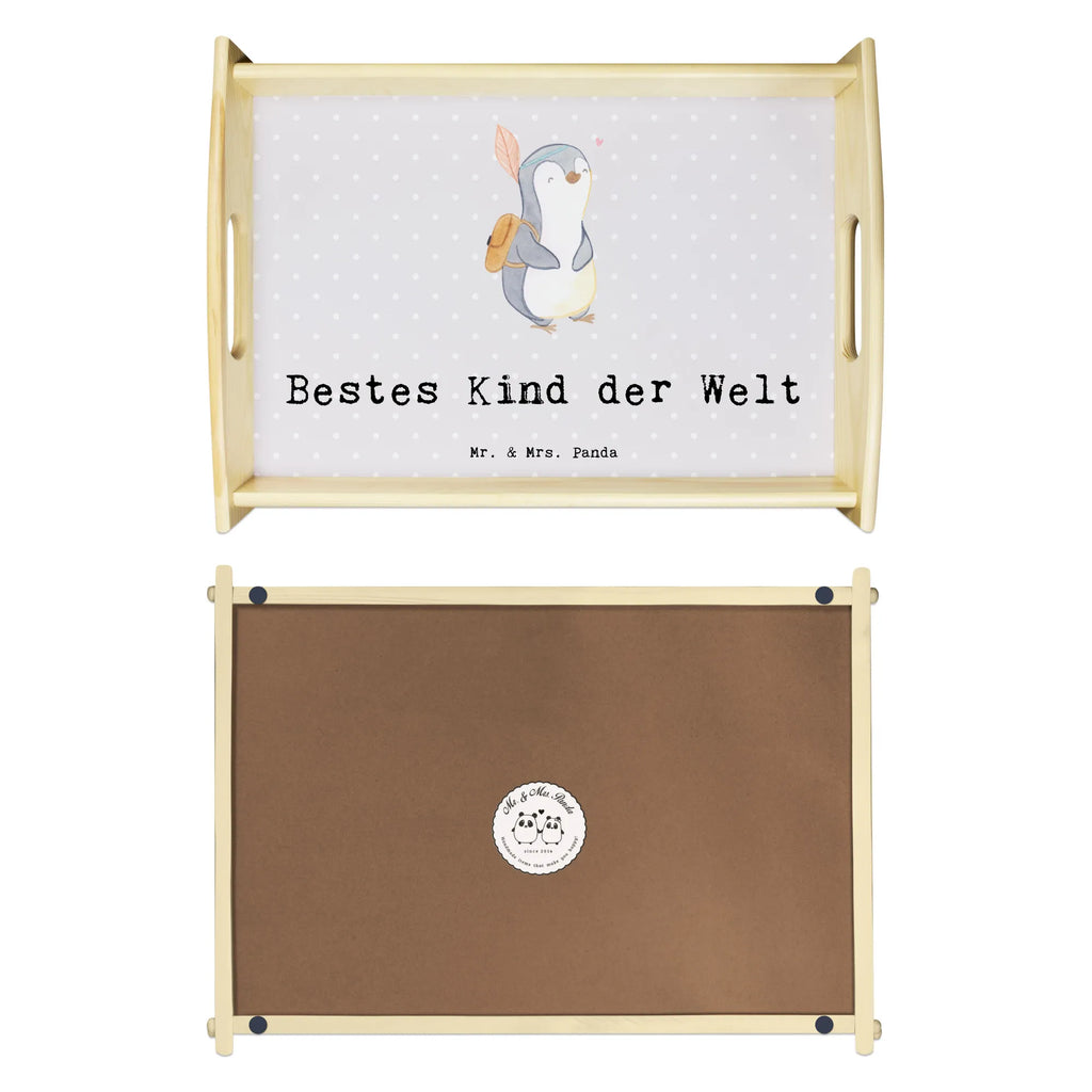 Serviertablett Pinguin Bestes Kind der Welt Serviertablett, Tablett, Holztablett, Küchentablett, Dekotablett, Frühstückstablett, für, Dankeschön, Geschenk, Schenken, Geburtstag, Geburtstagsgeschenk, Geschenkidee, Danke, Bedanken, Mitbringsel, Freude machen, Geschenktipp, Kinder, Kind, Kid, Kids, Kiddy, Bestes, Tochter, Sohn, Nachwuchs, Geburt, Liebling, Taufe