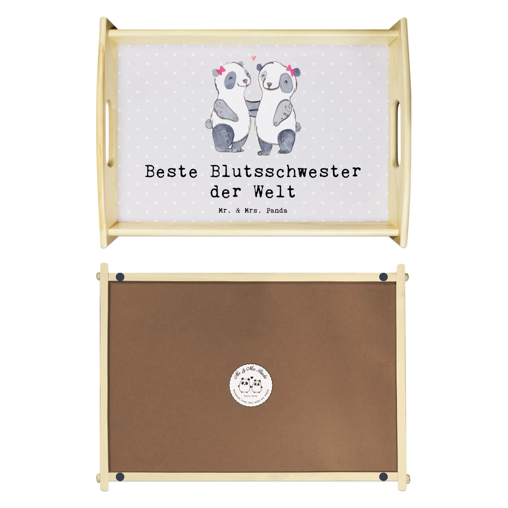 Serviertablett Panda Beste Blutsschwester der Welt Serviertablett, Tablett, Holztablett, Küchentablett, Dekotablett, Frühstückstablett, für, Dankeschön, Geschenk, Schenken, Geburtstag, Geburtstagsgeschenk, Geschenkidee, Danke, Bedanken, Mitbringsel, Freude machen, Geschenktipp, Blutsschwester, Blutsgeschwister, Freundin, Bae, Schwestern, Schwester, Geschwister, Schwesterherz, Sister, Familie, Kleinigkeit, Beste, Tochter, Liebe