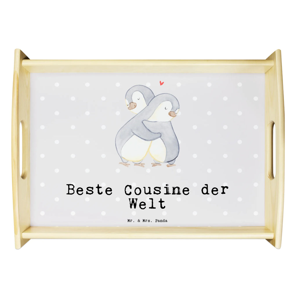 Serviertablett Pinguin Beste Cousine der Welt Serviertablett, Tablett, Holztablett, Küchentablett, Dekotablett, Frühstückstablett, für, Dankeschön, Geschenk, Schenken, Geburtstag, Geburtstagsgeschenk, Geschenkidee, Danke, Bedanken, Mitbringsel, Freude machen, Geschenktipp, Cousine, Kusine, Kousine, Cousinchen, Tochter von Onkel, Tochter von Tante, Familie, Verwandtschaft, Cousin