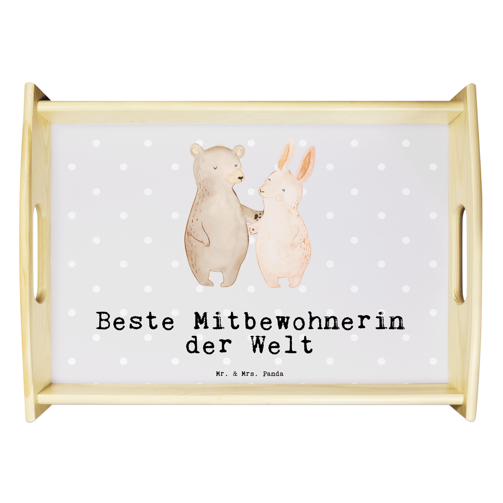 Serviertablett Hase Beste Mitbewohnerin der Welt Serviertablett, Tablett, Holztablett, Küchentablett, Dekotablett, Frühstückstablett, für, Dankeschön, Geschenk, Schenken, Geburtstag, Geburtstagsgeschenk, Geschenkidee, Danke, Bedanken, Mitbringsel, Freude machen, Geschenktipp, Mitbewohnerin, WG, Zimmernachbarin, Wohngemeinschaft, WG-Bewohnerin, Zimmerkollegin, Zimmergenossin, Stubenkameradin