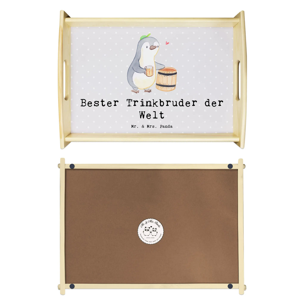 Serviertablett Pinguin Bester Trinkbruder der Welt Serviertablett, Tablett, Holztablett, Küchentablett, Dekotablett, Frühstückstablett, für, Dankeschön, Geschenk, Schenken, Geburtstag, Geburtstagsgeschenk, Geschenkidee, Danke, Bedanken, Mitbringsel, Freude machen, Geschenktipp, Trinkbruder, Trinkkumpel, Kumpel, Saufkumpane, Kumpane, Trinken, Party, Kleinigkeit