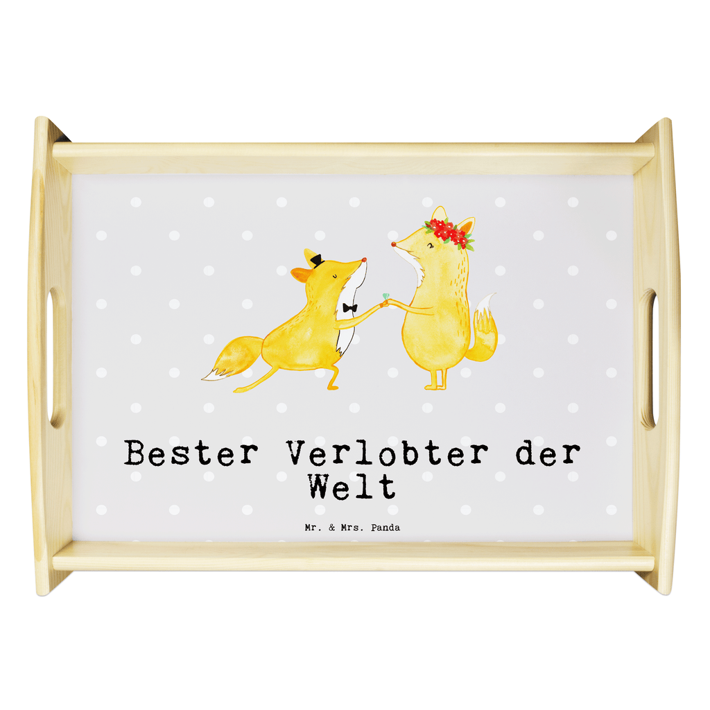 Serviertablett Fuchs Bester Verlobter der Welt Serviertablett, Tablett, Holztablett, Küchentablett, Dekotablett, Frühstückstablett, für, Dankeschön, Geschenk, Schenken, Geburtstag, Geburtstagsgeschenk, Geschenkidee, Danke, Bedanken, Mitbringsel, Freude machen, Geschenktipp, Verlobter, Verloben, Verlobung, Traummann, Mann, Freund, Ehemann, Zukünftiger, Hochzeit, Ehe