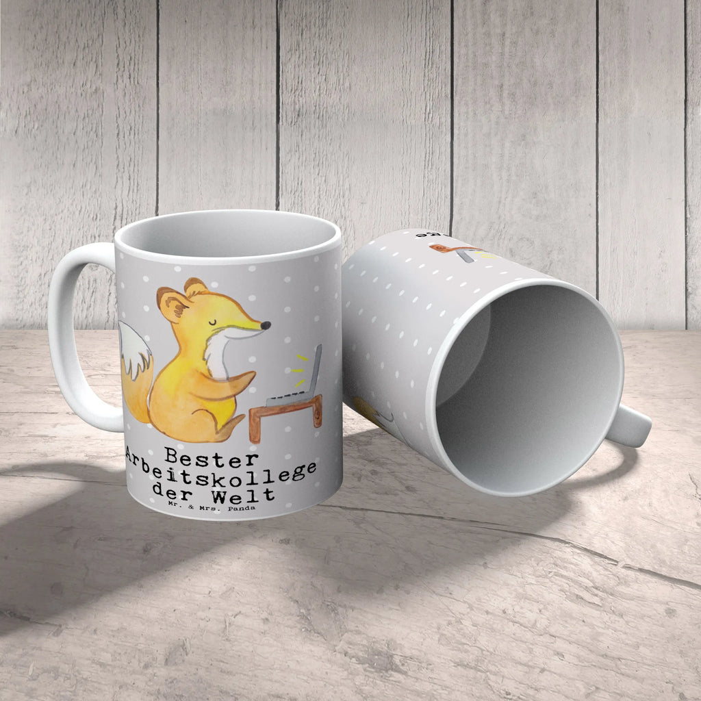 Tasse Fuchs Bester Arbeitskollege der Welt Tasse, Kaffeetasse, Teetasse, Becher, Kaffeebecher, Teebecher, Keramiktasse, Porzellantasse, Büro Tasse, Geschenk Tasse, Tasse Sprüche, Tasse Motive, Kaffeetassen, Tasse bedrucken, Designer Tasse, Cappuccino Tassen, Schöne Teetassen, für, Dankeschön, Geschenk, Schenken, Geburtstag, Geburtstagsgeschenk, Geschenkidee, Danke, Bedanken, Mitbringsel, Freude machen, Geschenktipp, Arbeitskollege, Kollege, Büro, Abschiedsgeschenk, Ruhestand, Arbeit, Mitarbeiter, Berufsgenosse, Beruf