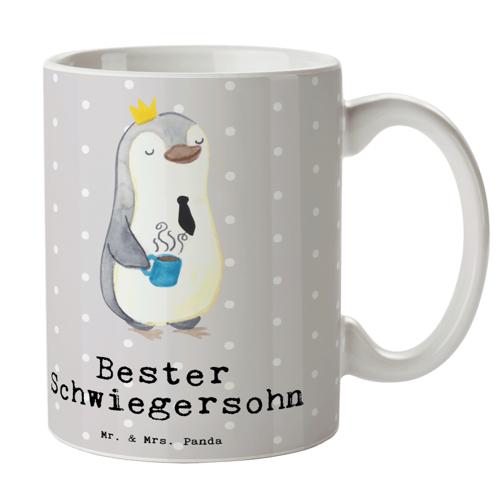 Tasse Pinguin Bester Schwiegersohn Tasse, Kaffeetasse, Teetasse, Becher, Kaffeebecher, Teebecher, Keramiktasse, Porzellantasse, Büro Tasse, Geschenk Tasse, Tasse Sprüche, Tasse Motive, Kaffeetassen, Tasse bedrucken, Designer Tasse, Cappuccino Tassen, Schöne Teetassen, für, Dankeschön, Geschenk, Schenken, Geburtstag, Geburtstagsgeschenk, Geschenkidee, Danke, Bedanken, Mitbringsel, Freude machen, Geschenktipp, Schwiegersohn, Tochter, Ehefrau des Sohns, Frau, angeheiratet, Hochzeit, Heirat