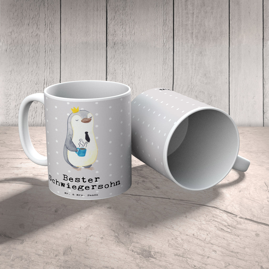 Tasse Pinguin Bester Schwiegersohn Tasse, Kaffeetasse, Teetasse, Becher, Kaffeebecher, Teebecher, Keramiktasse, Porzellantasse, Büro Tasse, Geschenk Tasse, Tasse Sprüche, Tasse Motive, Kaffeetassen, Tasse bedrucken, Designer Tasse, Cappuccino Tassen, Schöne Teetassen, für, Dankeschön, Geschenk, Schenken, Geburtstag, Geburtstagsgeschenk, Geschenkidee, Danke, Bedanken, Mitbringsel, Freude machen, Geschenktipp, Schwiegersohn, Tochter, Ehefrau des Sohns, Frau, angeheiratet, Hochzeit, Heirat