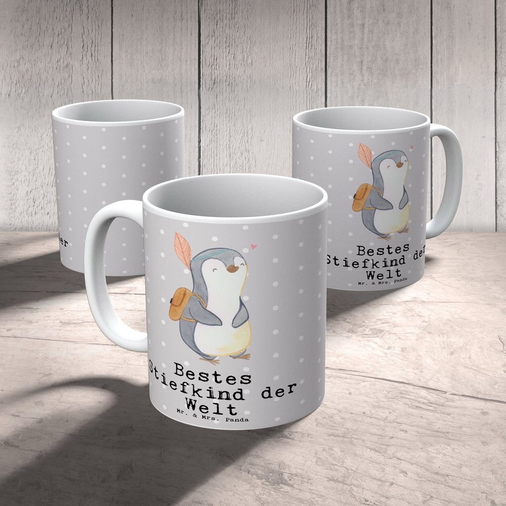 Tasse Pinguin Bestes Stiefkind der Welt Tasse, Kaffeetasse, Teetasse, Becher, Kaffeebecher, Teebecher, Keramiktasse, Porzellantasse, Büro Tasse, Geschenk Tasse, Tasse Sprüche, Tasse Motive, Kaffeetassen, Tasse bedrucken, Designer Tasse, Cappuccino Tassen, Schöne Teetassen, für, Dankeschön, Geschenk, Schenken, Geburtstag, Geburtstagsgeschenk, Geschenkidee, Danke, Bedanken, Mitbringsel, Freude machen, Geschenktipp, Stiefkind, angeheiratet, Kinder, Kind, Kid, Kids, Kiddy, Bestes, Tochter, Sohn, Nachwuchs, Geburt, Liebling, Taufe