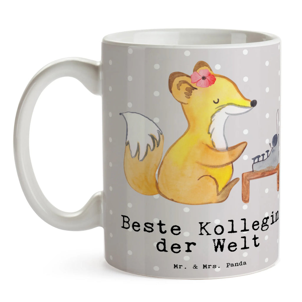 Tasse Fuchs Beste Kollegin der Welt Tasse, Kaffeetasse, Teetasse, Becher, Kaffeebecher, Teebecher, Keramiktasse, Porzellantasse, Büro Tasse, Geschenk Tasse, Tasse Sprüche, Tasse Motive, Kaffeetassen, Tasse bedrucken, Designer Tasse, Cappuccino Tassen, Schöne Teetassen, für, Dankeschön, Geschenk, Schenken, Geburtstag, Geburtstagsgeschenk, Geschenkidee, Danke, Bedanken, Mitbringsel, Freude machen, Geschenktipp, Arbeitskollegin, Kollegin, Freundin, Büro, Abschiedsgeschenk, Ruhestand, Arbeit, Mitarbeiterin, Berufsgenossin, Beruf