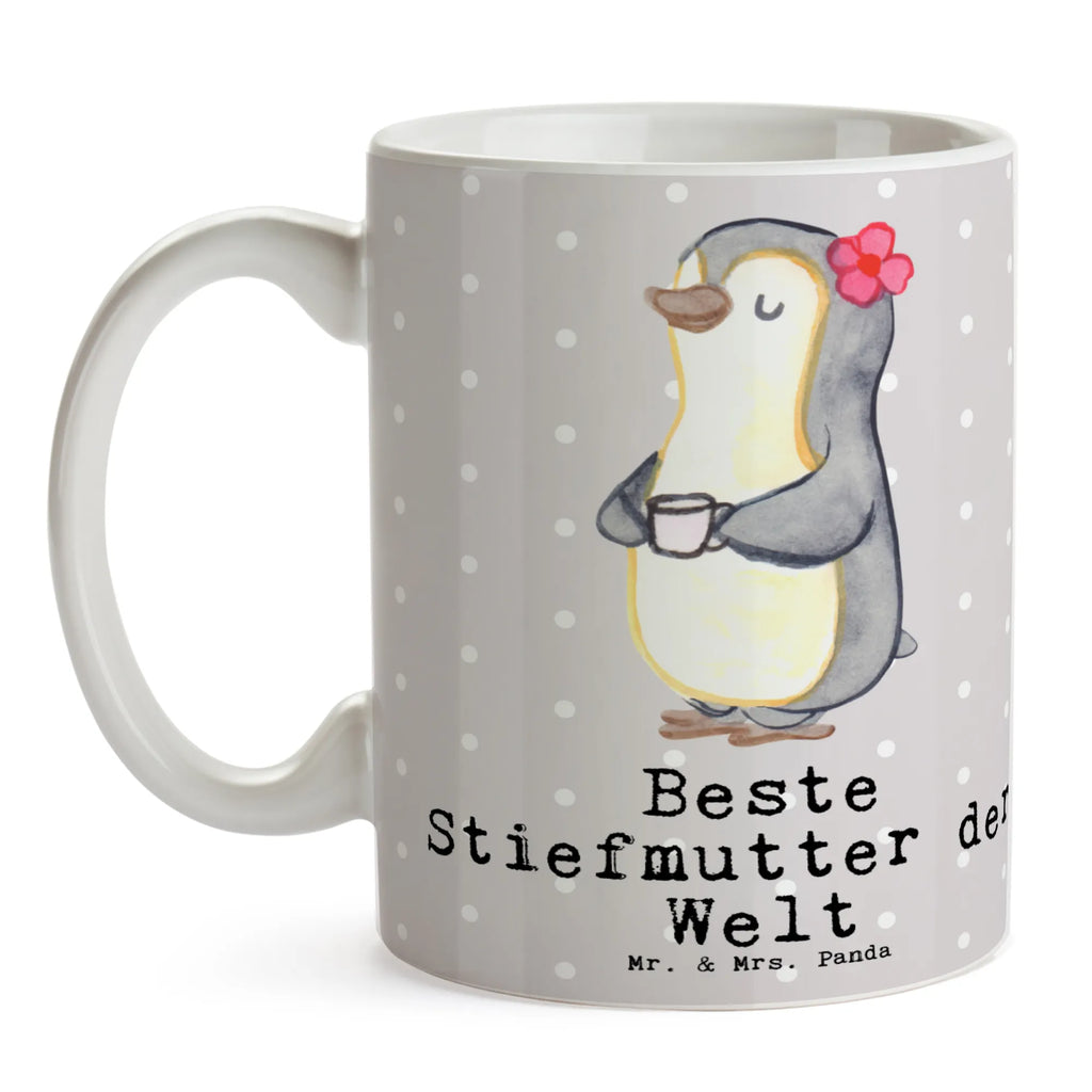 Tasse Pinguin Beste Stiefmutter der Welt Tasse, Kaffeetasse, Teetasse, Becher, Kaffeebecher, Teebecher, Keramiktasse, Porzellantasse, Büro Tasse, Geschenk Tasse, Tasse Sprüche, Tasse Motive, Kaffeetassen, Tasse bedrucken, Designer Tasse, Cappuccino Tassen, Schöne Teetassen, für, Dankeschön, Geschenk, Schenken, Geburtstag, Geburtstagsgeschenk, Geschenkidee, Danke, Bedanken, Mitbringsel, Freude machen, Geschenktipp, Stiefmutter, Stief Mutter, Stiefmama, Mami, Mutter, Muttertag, Mutti, Mama, Tochter, Sohn, Beste