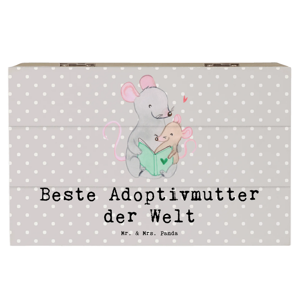 Holzkiste Maus Beste Adoptivmutter der Welt Holzkiste, Kiste, Schatzkiste, Truhe, Schatulle, XXL, Erinnerungsbox, Erinnerungskiste, Dekokiste, Aufbewahrungsbox, Geschenkbox, Geschenkdose, für, Dankeschön, Geschenk, Schenken, Geburtstag, Geburtstagsgeschenk, Geschenkidee, Danke, Bedanken, Mitbringsel, Freude machen, Geschenktipp, Adoptivmutter, Adoptivmama, adoptiert, Mama, Mami, Mutter, Muttertag, Mutti, Ma, Tochter, Sohn, Beste Mama, Beste, Supermama