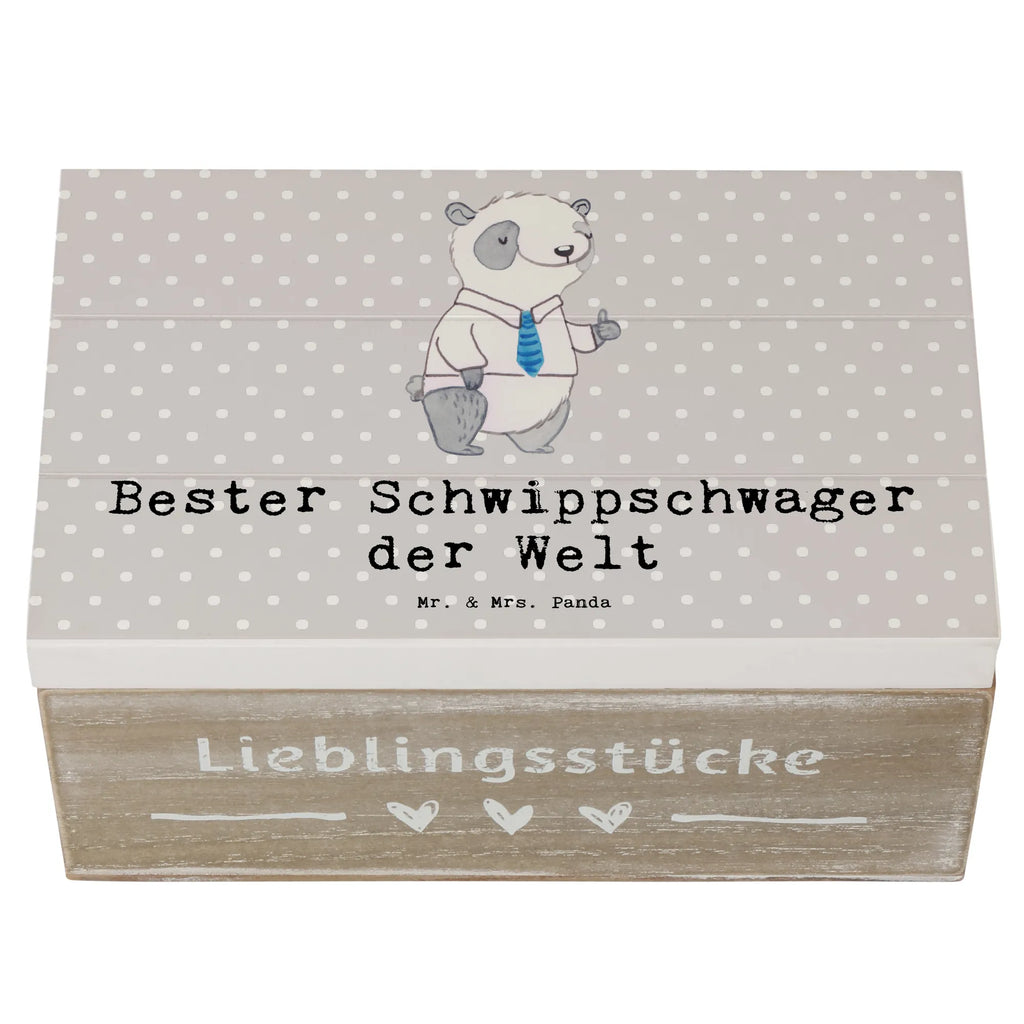 Holzkiste Panda Bester Schwippschwager der Welt Holzkiste, Kiste, Schatzkiste, Truhe, Schatulle, XXL, Erinnerungsbox, Erinnerungskiste, Dekokiste, Aufbewahrungsbox, Geschenkbox, Geschenkdose, für, Dankeschön, Geschenk, Schenken, Geburtstag, Geburtstagsgeschenk, Geschenkidee, Danke, Bedanken, Mitbringsel, Freude machen, Geschenktipp, Schwippschwager, Schwibschwager, Schwipschwager, Schwager, Schwager des Ehepartners, Familie, Verwandtschaft, angeheiratet