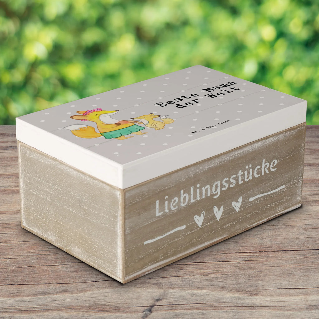 Holzkiste Fuchs Beste Mama der Welt Holzkiste, Kiste, Schatzkiste, Truhe, Schatulle, XXL, Erinnerungsbox, Erinnerungskiste, Dekokiste, Aufbewahrungsbox, Geschenkbox, Geschenkdose, für, Dankeschön, Geschenk, Schenken, Geburtstag, Geburtstagsgeschenk, Geschenkidee, Danke, Bedanken, Mitbringsel, Freude machen, Geschenktipp, Mama, Mami, Mutter, Muttertag, Mutti, Ma, Tochter, Sohn, Beste Mama, Beste, Supermama