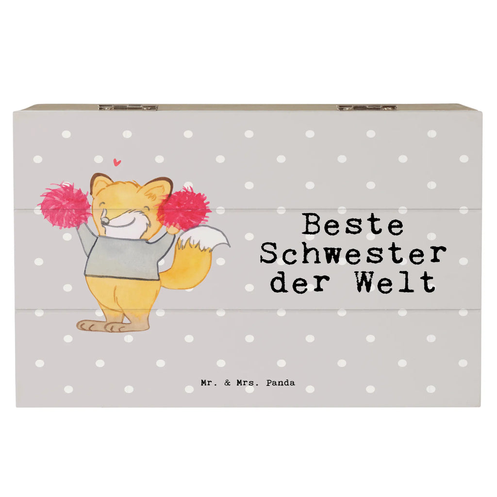 Holzkiste Fuchs Beste Schwester der Welt Holzkiste, Kiste, Schatzkiste, Truhe, Schatulle, XXL, Erinnerungsbox, Erinnerungskiste, Dekokiste, Aufbewahrungsbox, Geschenkbox, Geschenkdose, für, Dankeschön, Geschenk, Schenken, Geburtstag, Geburtstagsgeschenk, Geschenkidee, Danke, Bedanken, Mitbringsel, Freude machen, Geschenktipp, Schwester, Geschwister, Schwesterherz, Sister, Familie, Kleinigkeit, Beste, Tochter