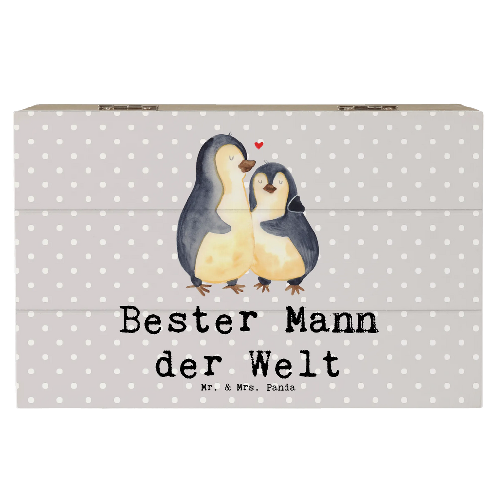 Holzkiste Pinguin Bester Mann der Welt Holzkiste, Kiste, Schatzkiste, Truhe, Schatulle, XXL, Erinnerungsbox, Erinnerungskiste, Dekokiste, Aufbewahrungsbox, Geschenkbox, Geschenkdose, für, Dankeschön, Geschenk, Schenken, Geburtstag, Geburtstagsgeschenk, Geschenkidee, Danke, Bedanken, Mitbringsel, Freude machen, Geschenktipp, Ehemann, Beste, Mann, Partner, Freund, Traummann, Liebling, Ehepartner, Ehe, Gatte, Lebensgefährte, Bräutigam, Kleinigkeit