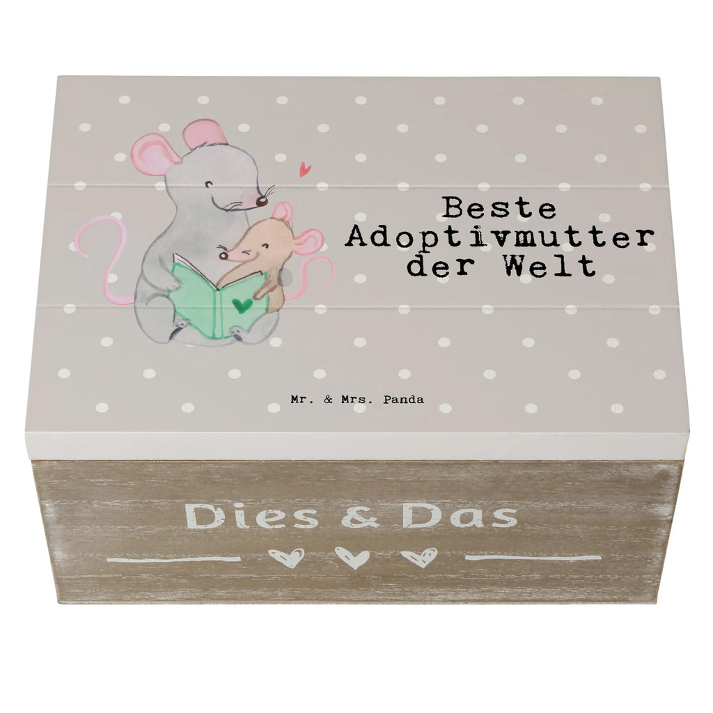 Holzkiste Maus Beste Adoptivmutter der Welt Holzkiste, Kiste, Schatzkiste, Truhe, Schatulle, XXL, Erinnerungsbox, Erinnerungskiste, Dekokiste, Aufbewahrungsbox, Geschenkbox, Geschenkdose, für, Dankeschön, Geschenk, Schenken, Geburtstag, Geburtstagsgeschenk, Geschenkidee, Danke, Bedanken, Mitbringsel, Freude machen, Geschenktipp, Adoptivmutter, Adoptivmama, adoptiert, Mama, Mami, Mutter, Muttertag, Mutti, Ma, Tochter, Sohn, Beste Mama, Beste, Supermama