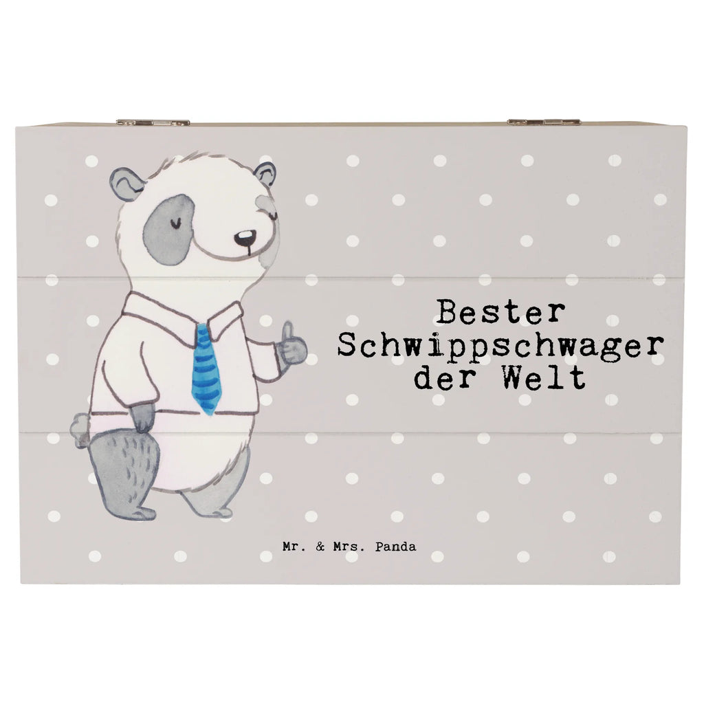 Holzkiste Panda Bester Schwippschwager der Welt Holzkiste, Kiste, Schatzkiste, Truhe, Schatulle, XXL, Erinnerungsbox, Erinnerungskiste, Dekokiste, Aufbewahrungsbox, Geschenkbox, Geschenkdose, für, Dankeschön, Geschenk, Schenken, Geburtstag, Geburtstagsgeschenk, Geschenkidee, Danke, Bedanken, Mitbringsel, Freude machen, Geschenktipp, Schwippschwager, Schwibschwager, Schwipschwager, Schwager, Schwager des Ehepartners, Familie, Verwandtschaft, angeheiratet