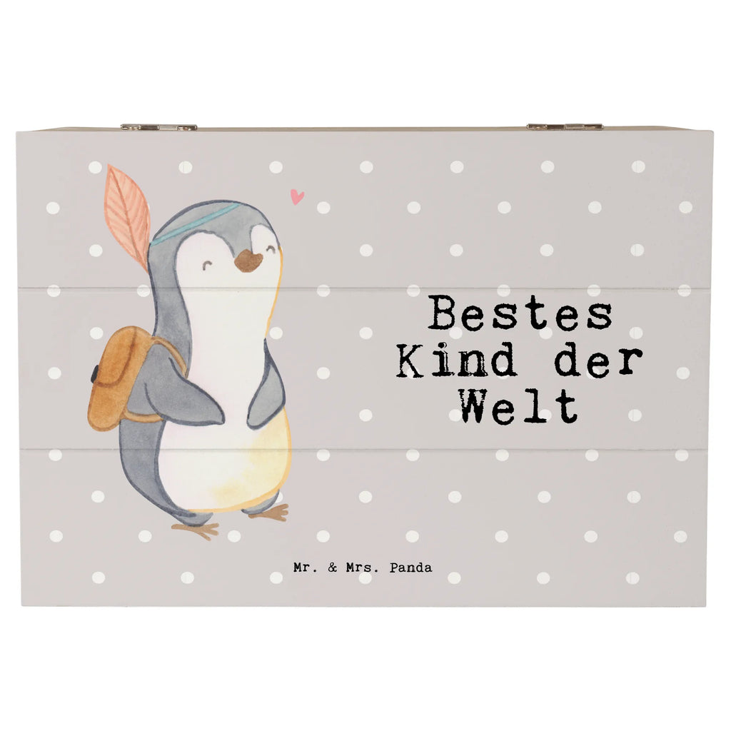 Holzkiste Pinguin Bestes Kind der Welt Holzkiste, Kiste, Schatzkiste, Truhe, Schatulle, XXL, Erinnerungsbox, Erinnerungskiste, Dekokiste, Aufbewahrungsbox, Geschenkbox, Geschenkdose, für, Dankeschön, Geschenk, Schenken, Geburtstag, Geburtstagsgeschenk, Geschenkidee, Danke, Bedanken, Mitbringsel, Freude machen, Geschenktipp, Kinder, Kind, Kid, Kids, Kiddy, Bestes, Tochter, Sohn, Nachwuchs, Geburt, Liebling, Taufe