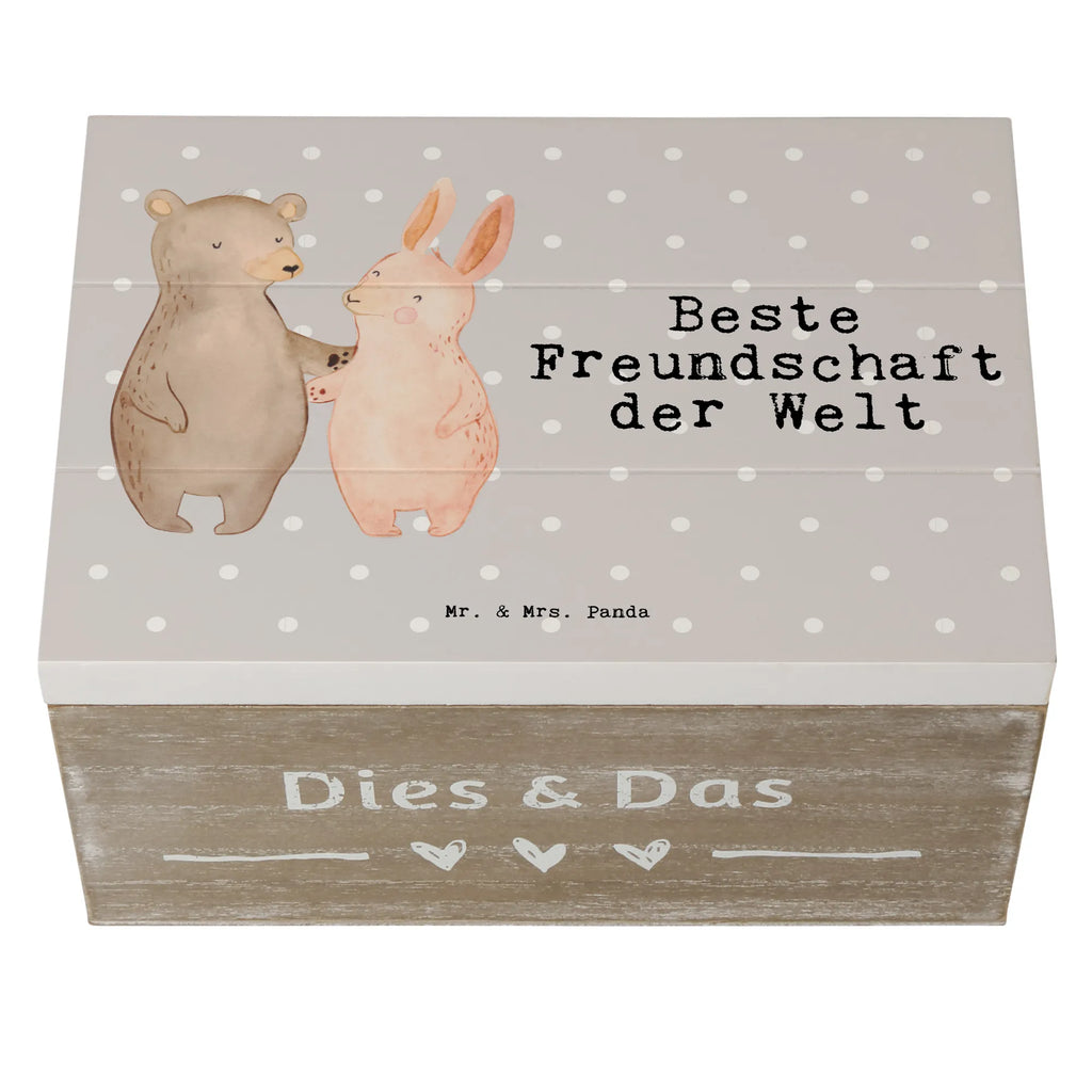 Holzkiste Hase Beste Freundschaft der Welt Holzkiste, Kiste, Schatzkiste, Truhe, Schatulle, XXL, Erinnerungsbox, Erinnerungskiste, Dekokiste, Aufbewahrungsbox, Geschenkbox, Geschenkdose, für, Dankeschön, Geschenk, Schenken, Geburtstag, Geburtstagsgeschenk, Geschenkidee, Danke, Bedanken, Mitbringsel, Freude machen, Geschenktipp, Freundschaft, Freunde, Freunde fürs Leben, best friends, Freundin, Freund, Clique, Kumpel, bae, bff