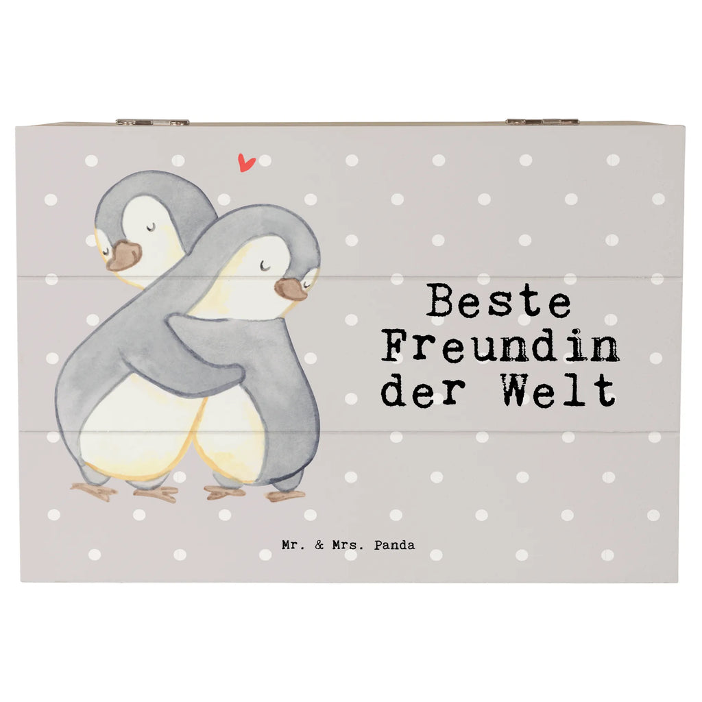 Holzkiste Pinguin Beste Freundin der Welt Holzkiste, Kiste, Schatzkiste, Truhe, Schatulle, XXL, Erinnerungsbox, Erinnerungskiste, Dekokiste, Aufbewahrungsbox, Geschenkbox, Geschenkdose, für, Dankeschön, Geschenk, Schenken, Geburtstag, Geburtstagsgeschenk, Geschenkidee, Danke, Bedanken, Mitbringsel, Freude machen, Geschenktipp, Freundin, beste Freundin, Ehefrau, Frau, bae, bff, Freundinnen, Jahrestag, Freundschaft. Liebste, beste, Spruch