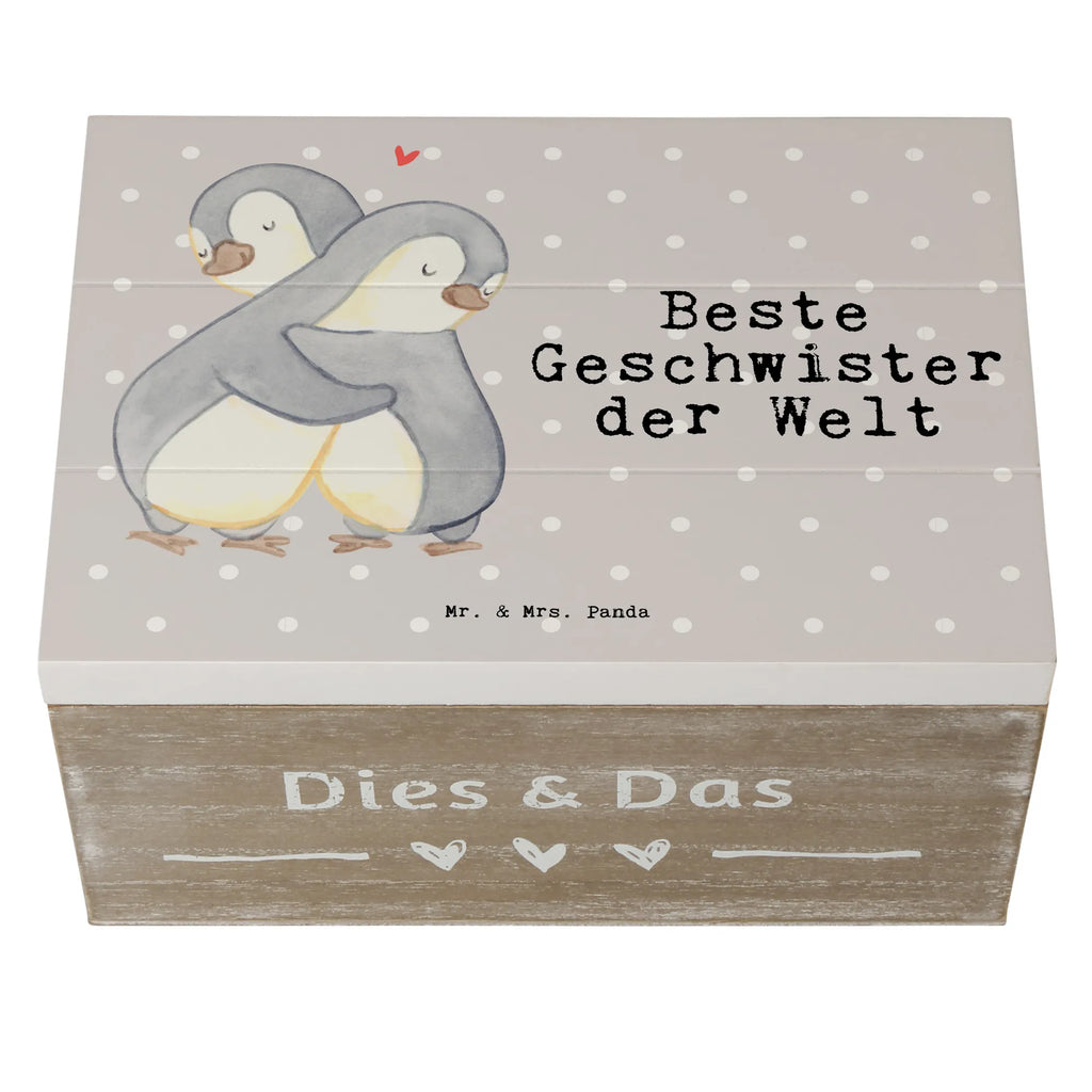 Holzkiste Pinguin Beste Geschwister der Welt Holzkiste, Kiste, Schatzkiste, Truhe, Schatulle, XXL, Erinnerungsbox, Erinnerungskiste, Dekokiste, Aufbewahrungsbox, Geschenkbox, Geschenkdose, für, Dankeschön, Geschenk, Schenken, Geburtstag, Geburtstagsgeschenk, Geschenkidee, Danke, Bedanken, Mitbringsel, Freude machen, Geschenktipp, Geschwister, Geschwisterchen, Bruder, Schwester, Schwestern, Brüder, Familie, Nachwuchs