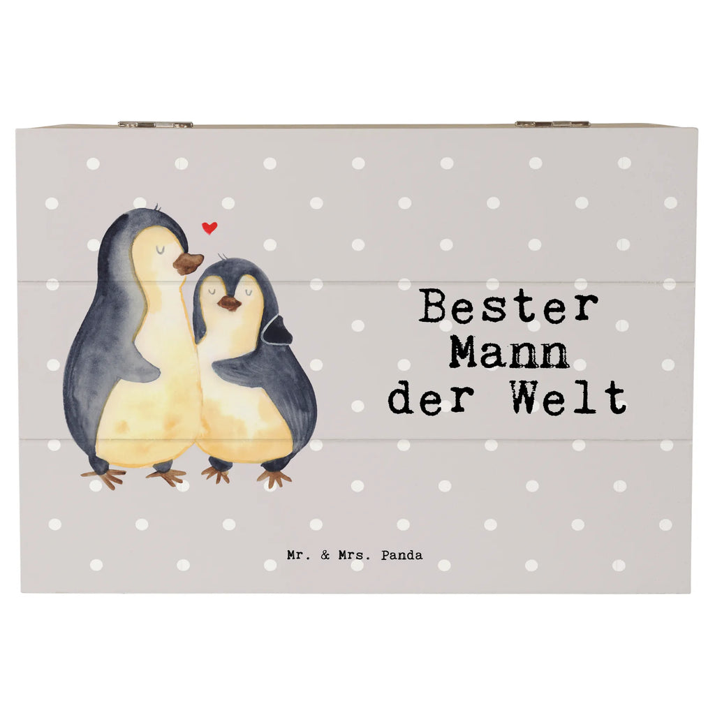 Holzkiste Pinguin Bester Mann der Welt Holzkiste, Kiste, Schatzkiste, Truhe, Schatulle, XXL, Erinnerungsbox, Erinnerungskiste, Dekokiste, Aufbewahrungsbox, Geschenkbox, Geschenkdose, für, Dankeschön, Geschenk, Schenken, Geburtstag, Geburtstagsgeschenk, Geschenkidee, Danke, Bedanken, Mitbringsel, Freude machen, Geschenktipp, Ehemann, Beste, Mann, Partner, Freund, Traummann, Liebling, Ehepartner, Ehe, Gatte, Lebensgefährte, Bräutigam, Kleinigkeit