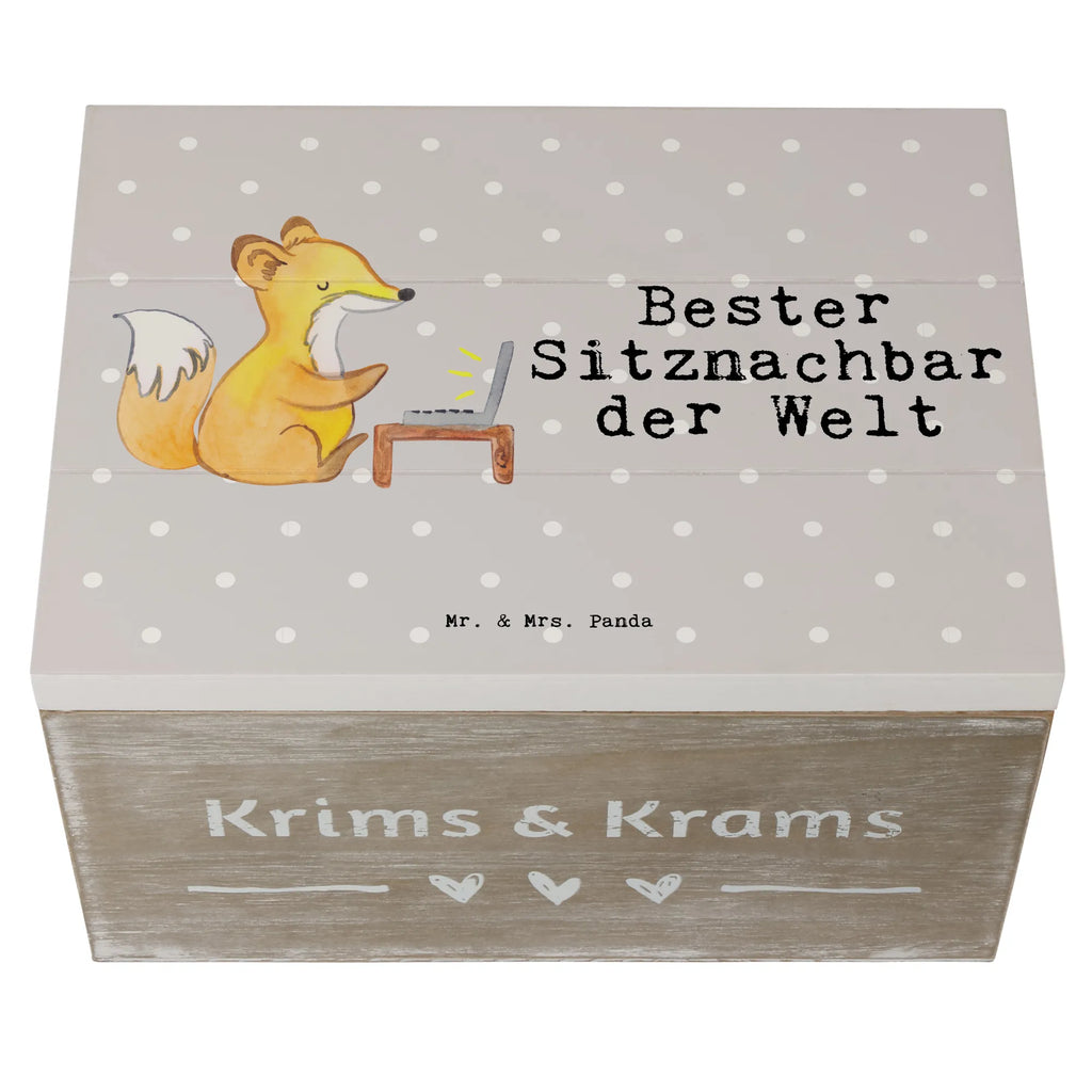 Holzkiste Fuchs Bester Sitznachbar der Welt Holzkiste, Kiste, Schatzkiste, Truhe, Schatulle, XXL, Erinnerungsbox, Erinnerungskiste, Dekokiste, Aufbewahrungsbox, Geschenkbox, Geschenkdose, für, Dankeschön, Geschenk, Schenken, Geburtstag, Geburtstagsgeschenk, Geschenkidee, Danke, Bedanken, Mitbringsel, Freude machen, Geschenktipp, Sitznachbar, Stuhlnachbar, Nachbar, Uni, Universität, Seminar, Kommilitone, Tischnachbar, Schule, Mitschüler, Mitstudent, Hochschule