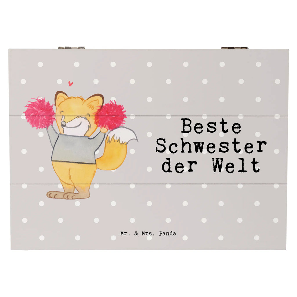 Holzkiste Fuchs Beste Schwester der Welt Holzkiste, Kiste, Schatzkiste, Truhe, Schatulle, XXL, Erinnerungsbox, Erinnerungskiste, Dekokiste, Aufbewahrungsbox, Geschenkbox, Geschenkdose, für, Dankeschön, Geschenk, Schenken, Geburtstag, Geburtstagsgeschenk, Geschenkidee, Danke, Bedanken, Mitbringsel, Freude machen, Geschenktipp, Schwester, Geschwister, Schwesterherz, Sister, Familie, Kleinigkeit, Beste, Tochter