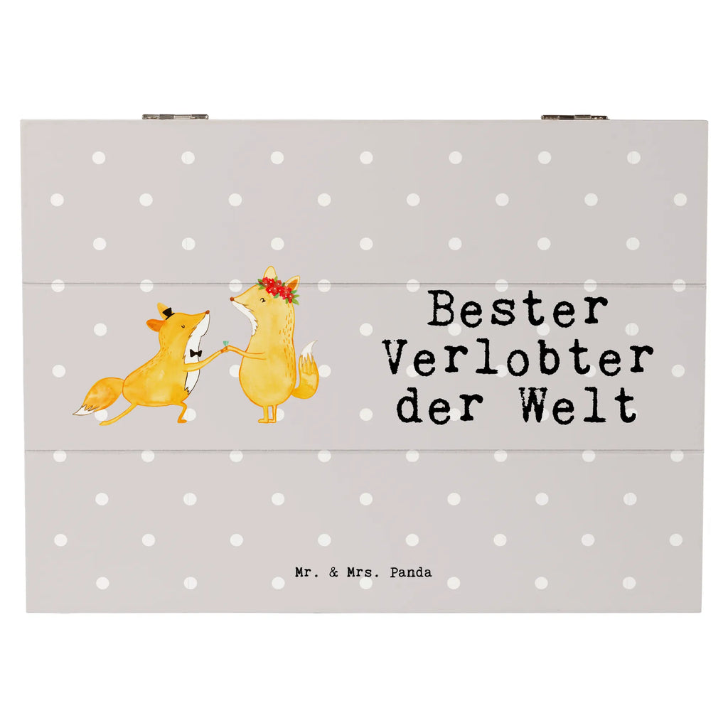 Holzkiste Fuchs Bester Verlobter der Welt Holzkiste, Kiste, Schatzkiste, Truhe, Schatulle, XXL, Erinnerungsbox, Erinnerungskiste, Dekokiste, Aufbewahrungsbox, Geschenkbox, Geschenkdose, für, Dankeschön, Geschenk, Schenken, Geburtstag, Geburtstagsgeschenk, Geschenkidee, Danke, Bedanken, Mitbringsel, Freude machen, Geschenktipp, Verlobter, Verloben, Verlobung, Traummann, Mann, Freund, Ehemann, Zukünftiger, Hochzeit, Ehe