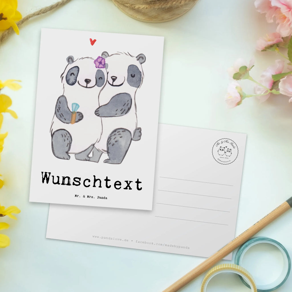 Personalisierte Postkarte Panda Beste Verlobte der Welt Postkarte mit Namen, Postkarte bedrucken, Postkarte mit Wunschtext, Postkarte personalisierbar, Geschenkkarte mit Namen, Grußkarte mit Namen, Karte mit Namen, Einladung mit Namen, Ansichtskarte mit Namen, Geschenkkarte mit Wunschtext, Grußkarte mit Wunschtext, Karte mit Wunschtext, Einladung mit Wunschtext, Ansichtskarte mit Wunschtext, für, Dankeschön, Geschenk, Schenken, Geburtstag, Geburtstagsgeschenk, Geschenkidee, Danke, Bedanken, Mitbringsel, Freude machen, Geschenktipp, Verlobte, Verloben, Verlobung, Traumfrau, Frau, Freundin, Ehefrau, Zukünftige, Hochzeit, Ehe