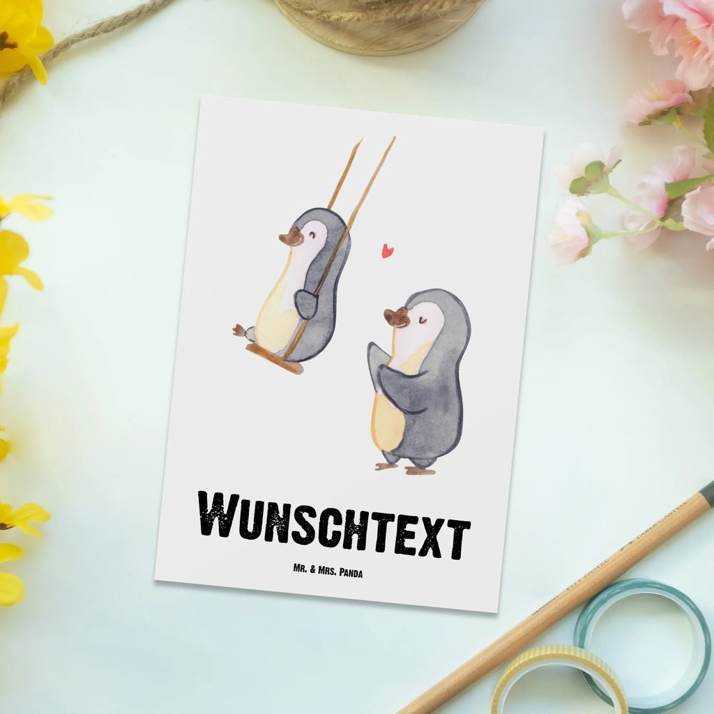 Personalisierte Postkarte Pinguin Beste Patentante der Welt Postkarte mit Namen, Postkarte bedrucken, Postkarte mit Wunschtext, Postkarte personalisierbar, Geschenkkarte mit Namen, Grußkarte mit Namen, Karte mit Namen, Einladung mit Namen, Ansichtskarte mit Namen, Geschenkkarte mit Wunschtext, Grußkarte mit Wunschtext, Karte mit Wunschtext, Einladung mit Wunschtext, Ansichtskarte mit Wunschtext, für, Dankeschön, Geschenk, Schenken, Geburtstag, Geburtstagsgeschenk, Geschenkidee, Danke, Bedanken, Mitbringsel, Freude machen, Geschenktipp, Patentante, Paten Tante, Lieblingstante, Taufpartner, Taufe, Familie, Kleinigkeit, Nichte, Neffe