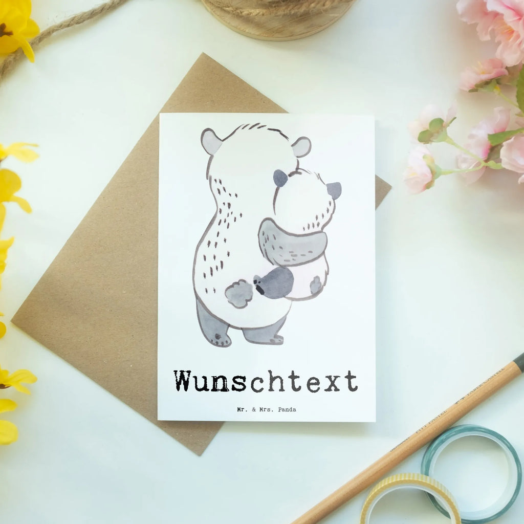 Personalisierte Grußkarte Panda Beste Pflegeeltern der Welt Personalisierte Grußkarte, Personalisiertere Klappkarte, Personalisierte Einladungskarte, Personalisierte Glückwunschkarte, Personalisierte Hochzeitskarte, Personalisierte Geburtstagskarte, Grußkarte mit Namen, Grußkarte selber drucken, Grußkarte selbst gestalten, Grußkarte mit persönlichen Nachrichten, Grußkarte als Geldgeschenk, Grußkarten personalisiert, Personalisierte Karte, für, Dankeschön, Geschenk, Schenken, Geburtstag, Geburtstagsgeschenk, Geschenkidee, Danke, Bedanken, Mitbringsel, Freude machen, Geschenktipp, Pflegeeltern, Pflegekind, Adoption, Eltern, Mama, Papa, Mami, Papi, Familie, Elternpaar, Mama und Papa