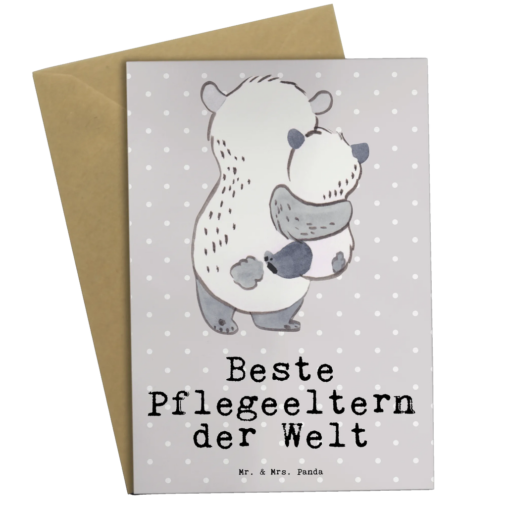 Grußkarte Panda Beste Pflegeeltern der Welt Grußkarte, Klappkarte, Einladungskarte, Glückwunschkarte, Hochzeitskarte, Geburtstagskarte, Karte, Ansichtskarten, für, Dankeschön, Geschenk, Schenken, Geburtstag, Geburtstagsgeschenk, Geschenkidee, Danke, Bedanken, Mitbringsel, Freude machen, Geschenktipp, Pflegeeltern, Pflegekind, Adoption, Eltern, Mama, Papa, Mami, Papi, Familie, Elternpaar, Mama und Papa