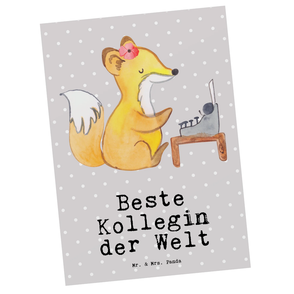 Postkarte Fuchs Beste Kollegin der Welt Postkarte, Karte, Geschenkkarte, Grußkarte, Einladung, Ansichtskarte, Geburtstagskarte, Einladungskarte, Dankeskarte, Ansichtskarten, Einladung Geburtstag, Einladungskarten Geburtstag, für, Dankeschön, Geschenk, Schenken, Geburtstag, Geburtstagsgeschenk, Geschenkidee, Danke, Bedanken, Mitbringsel, Freude machen, Geschenktipp, Arbeitskollegin, Kollegin, Freundin, Büro, Abschiedsgeschenk, Ruhestand, Arbeit, Mitarbeiterin, Berufsgenossin, Beruf