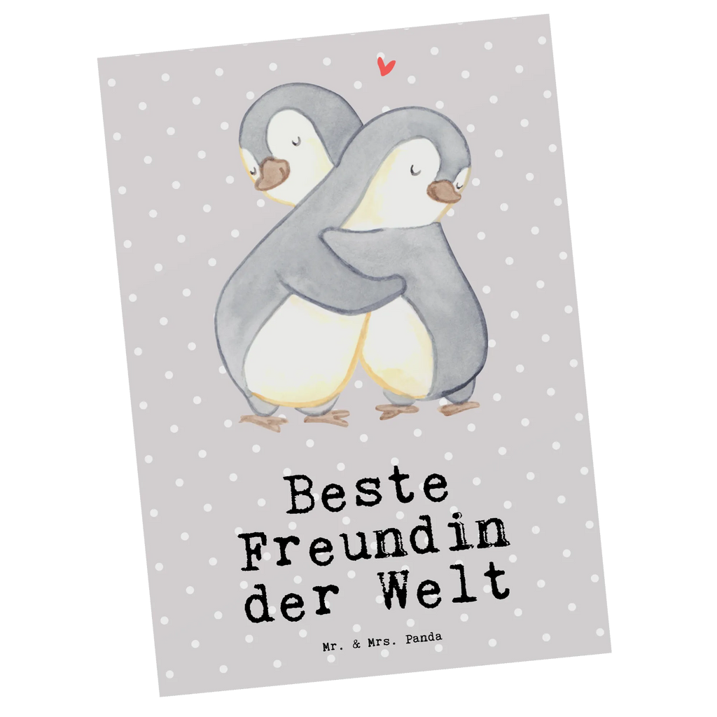 Postkarte Pinguin Beste Freundin der Welt Postkarte, Karte, Geschenkkarte, Grußkarte, Einladung, Ansichtskarte, Geburtstagskarte, Einladungskarte, Dankeskarte, Ansichtskarten, Einladung Geburtstag, Einladungskarten Geburtstag, für, Dankeschön, Geschenk, Schenken, Geburtstag, Geburtstagsgeschenk, Geschenkidee, Danke, Bedanken, Mitbringsel, Freude machen, Geschenktipp, Freundin, beste Freundin, Ehefrau, Frau, bae, bff, Freundinnen, Jahrestag, Freundschaft. Liebste, beste, Spruch