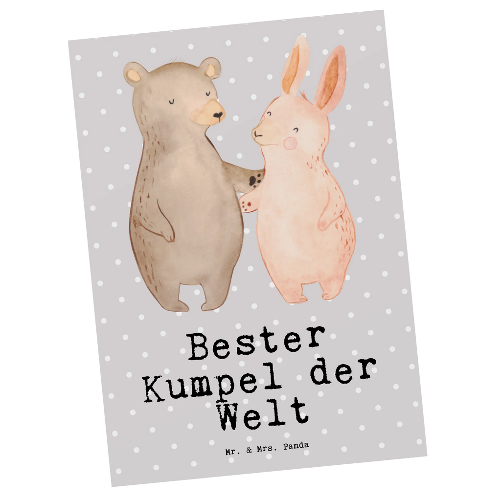 Postkarte Hase Bester Kumpel der Welt Postkarte, Karte, Geschenkkarte, Grußkarte, Einladung, Ansichtskarte, Geburtstagskarte, Einladungskarte, Dankeskarte, Ansichtskarten, Einladung Geburtstag, Einladungskarten Geburtstag, für, Dankeschön, Geschenk, Schenken, Geburtstag, Geburtstagsgeschenk, Geschenkidee, Danke, Bedanken, Mitbringsel, Freude machen, Geschenktipp, Kumpel, Kumpane, bester Freund, Bro, Buddy, Kollege, best friends, Freundschaft, Liebster, Bester