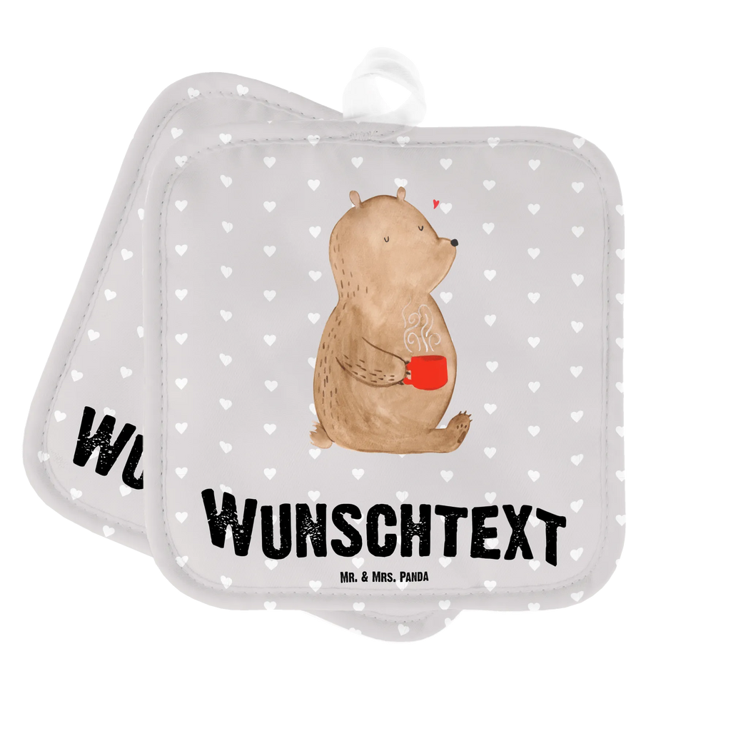 Personalisierte Topflappen Bär Morgenkaffee Topflappen personalisiert, Personalisierte Topfuntersetzer, Personalisierter Ofenhandschuh, Topflappen Set personalisiert, Topflappen mit Namen, Namensaufdruck, Liebe, Partner, Freund, Freundin, Ehemann, Ehefrau, Heiraten, Verlobung, Heiratsantrag, Liebesgeschenk, Jahrestag, Hocheitstag, Valentinstag, Geschenk für Frauen, Hochzeitstag, Mitbringsel, Geschenk für Freundin, Geschenk für Partner, Liebesbeweis, für Männer, für Ehemann