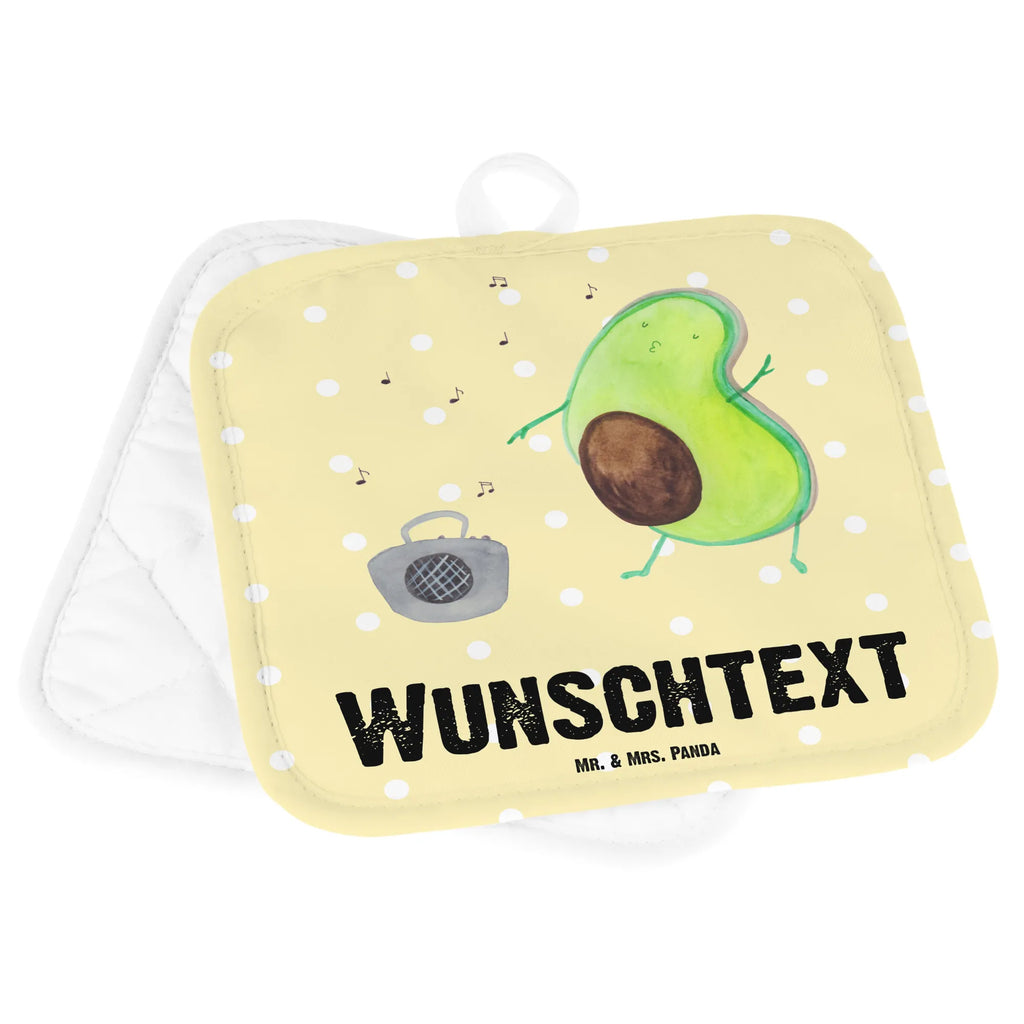 Personalisierte Topflappen Avocado tanzt Topflappen personalisiert, Personalisierte Topfuntersetzer, Personalisierter Ofenhandschuh, Topflappen Set personalisiert, Topflappen mit Namen, Namensaufdruck, Avocado, Veggie, Vegan, Gesund