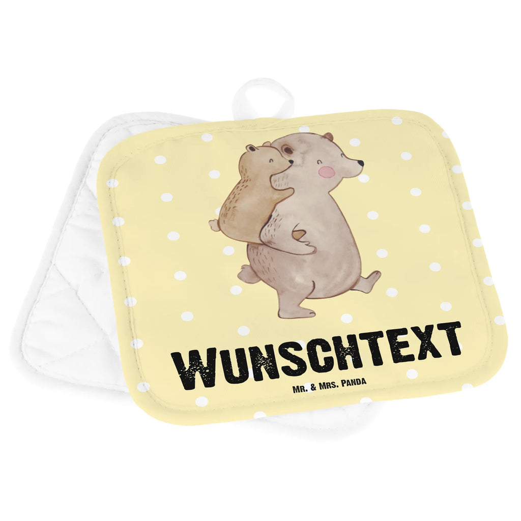 Personalisierte Topflappen Papa Bär Topflappen personalisiert, Personalisierte Topfuntersetzer, Personalisierter Ofenhandschuh, Topflappen Set personalisiert, Topflappen mit Namen, Namensaufdruck, Familie, Vatertag, Muttertag, Bruder, Schwester, Mama, Papa, Oma, Opa, Geschenk, Vater, Papi, Vati, Onkel, Geburtstag