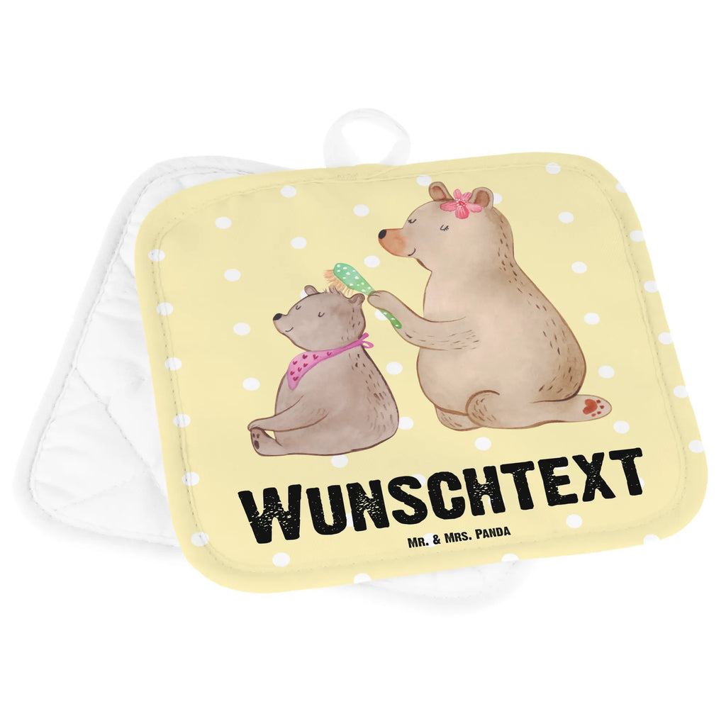 Personalisierte Topflappen Bär mit Kind Topflappen personalisiert, Personalisierte Topfuntersetzer, Personalisierter Ofenhandschuh, Topflappen Set personalisiert, Topflappen mit Namen, Namensaufdruck, Familie, Vatertag, Muttertag, Bruder, Schwester, Mama, Papa, Oma, Opa, Geschenk, Mutti, Mutter