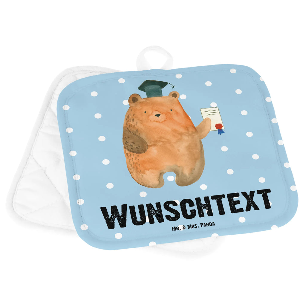 Personalisierte Topflappen Prüfungsbär Topflappen personalisiert, Personalisierte Topfuntersetzer, Personalisierter Ofenhandschuh, Topflappen Set personalisiert, Topflappen mit Namen, Namensaufdruck, Bär, Teddy, Teddybär, Abitur, Prüfungen, Prüfung bestanden, Abschluss, Zeugnis, Abschlusszeugnis