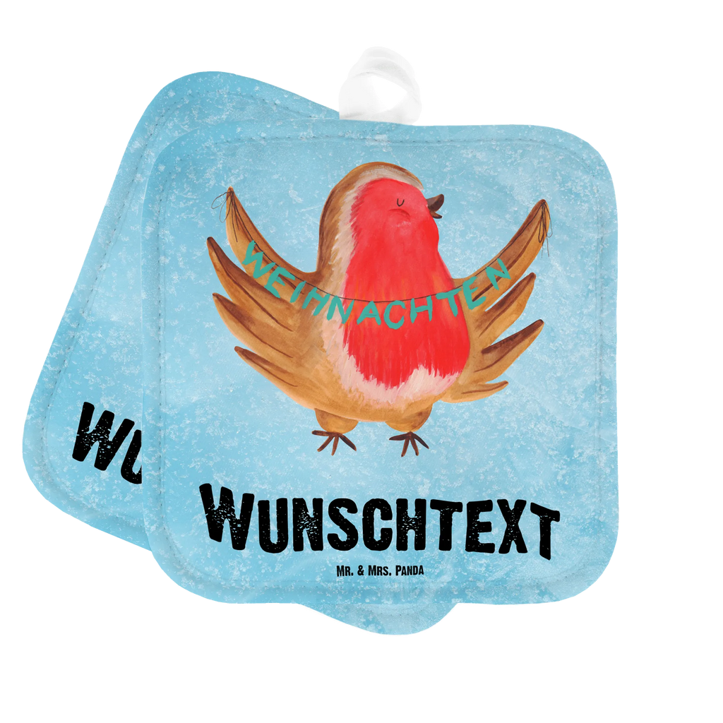 Personalisierte Topflappen Rotkehlchen Weihnachten Topflappen personalisiert, Personalisierte Topfuntersetzer, Personalisierter Ofenhandschuh, Topflappen Set personalisiert, Topflappen mit Namen, Namensaufdruck, Winter, Weihnachten, Weihnachtsdeko, Nikolaus, Advent, Heiligabend, Wintermotiv, Frohe Weihnachten, Weihnachtsmotiv, Weihnachtsgruß, Vogel, xmas