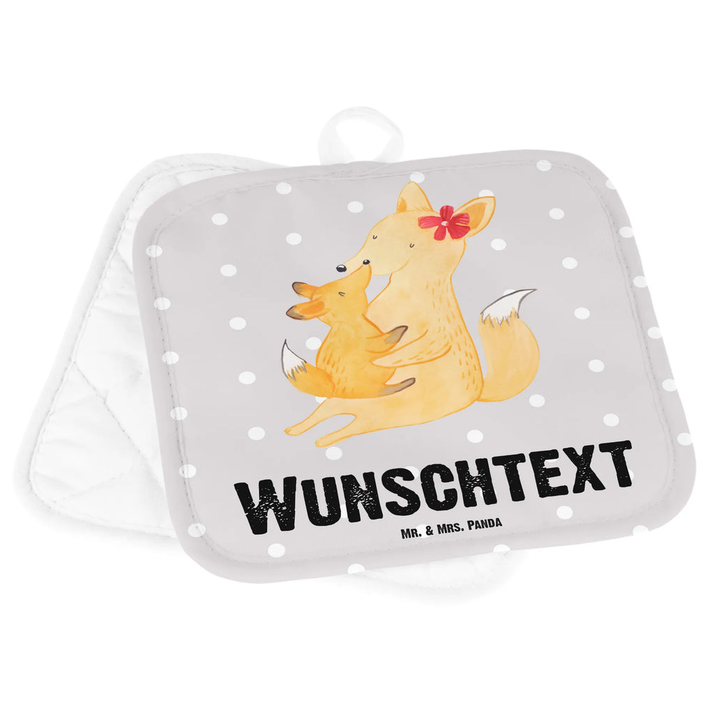 Personalisierte Topflappen Fuchs Mama & Kind Topflappen personalisiert, Personalisierte Topfuntersetzer, Personalisierter Ofenhandschuh, Topflappen Set personalisiert, Topflappen mit Namen, Namensaufdruck, Familie, Vatertag, Muttertag, Bruder, Schwester, Mama, Papa, Oma, Opa, Mutter, Tochter, Lieblingstochter, Beste Tochter, Geschenk