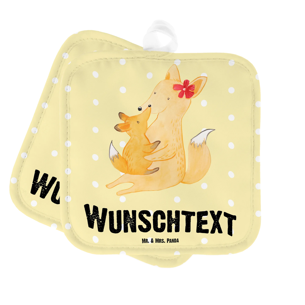 Personalisierte Topflappen Fuchs Mama & Kind Topflappen personalisiert, Personalisierte Topfuntersetzer, Personalisierter Ofenhandschuh, Topflappen Set personalisiert, Topflappen mit Namen, Namensaufdruck, Familie, Vatertag, Muttertag, Bruder, Schwester, Mama, Papa, Oma, Opa, Mutter, Tochter, Lieblingstochter, Beste Tochter, Geschenk