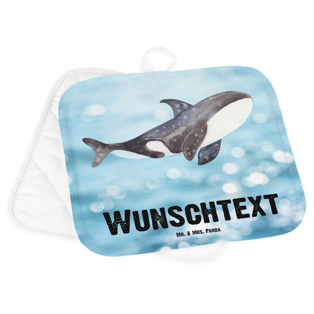 Personalisierte Topflappen Orca Topflappen personalisiert, Personalisierte Topfuntersetzer, Personalisierter Ofenhandschuh, Topflappen Set personalisiert, Topflappen mit Namen, Namensaufdruck, Meerestiere, Meer, Urlaub, Orca, Orcas, Killerwal, Wal, Möglichkeiten, Büro, Arbeit, Motivation, Selbstliebe, Neustart, Startup