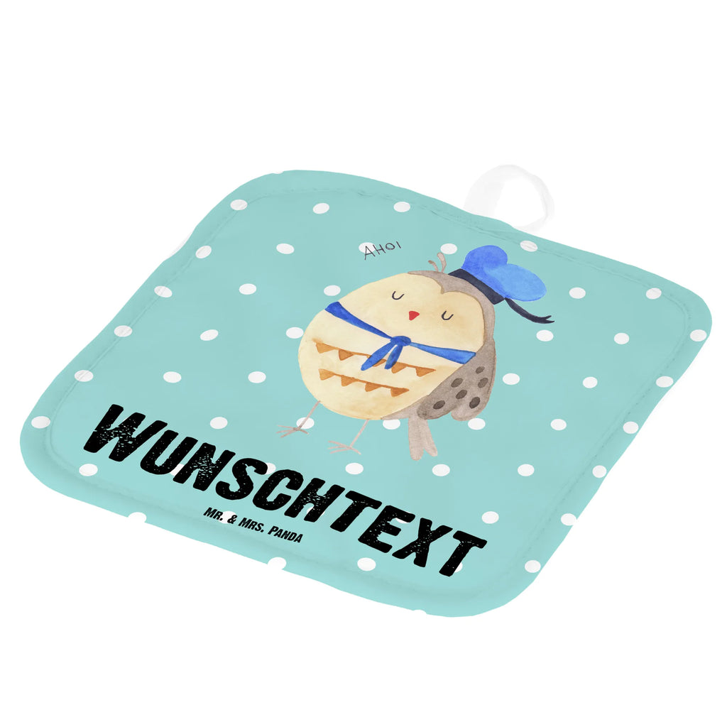 Personalisierte Topflappen Eule Matrosen Topflappen personalisiert, Personalisierte Topfuntersetzer, Personalisierter Ofenhandschuh, Topflappen Set personalisiert, Topflappen mit Namen, Namensaufdruck, Eule, Eule Spruch, Eule Deko, Owl, Wortspiel lustig, Matrose, Freundin, Ehe, Seefahrer, Heimathafen, Hochzeitstag Geschenk