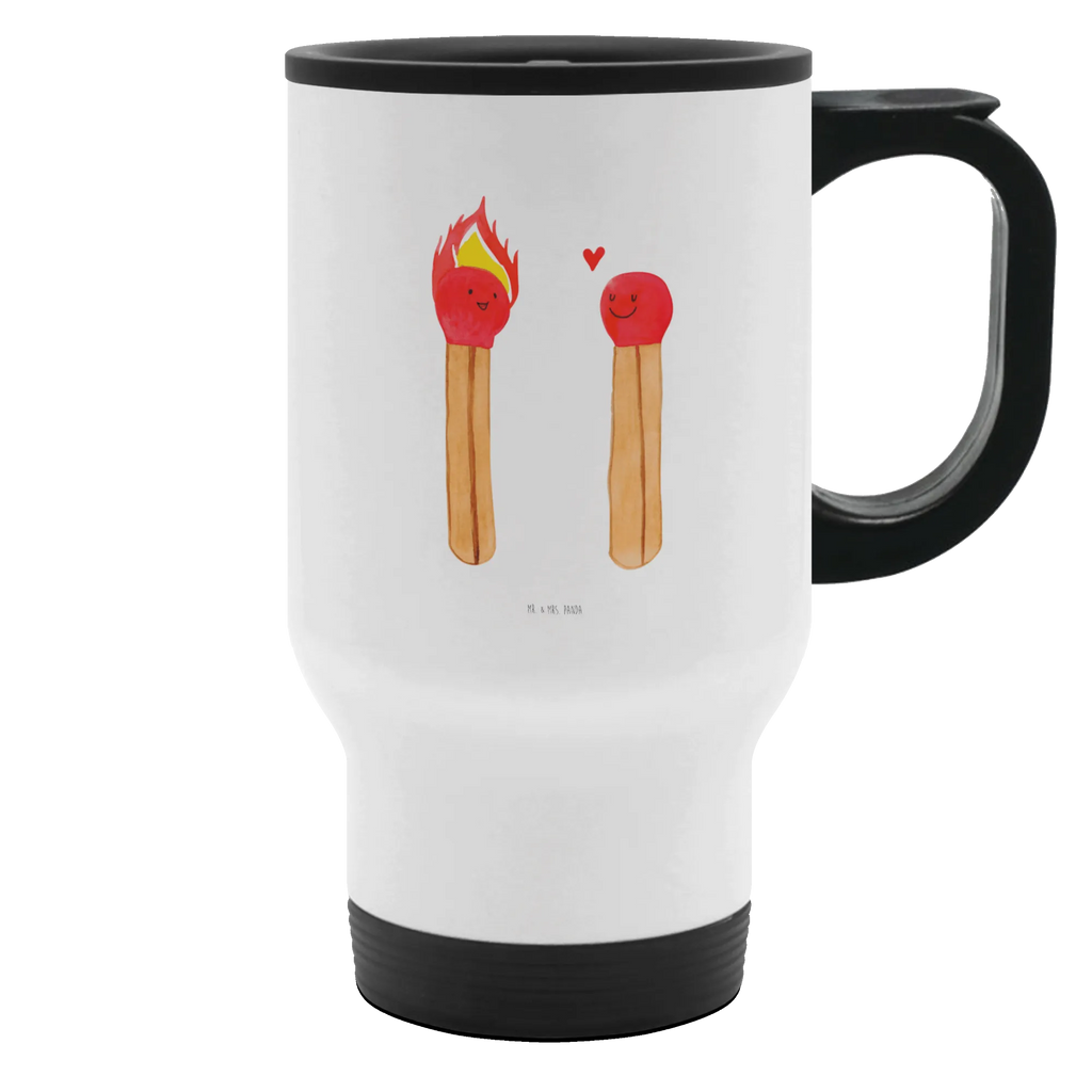 Thermobecher Streichhölzer Thermobecher, To Go Becher, Thermotasse, Kaffeebecher, Isolierbecher, Thermobecher To Go, Warmhaltetasse, Edelstahlbecher, Reisebecher, Tasse mit Deckel, Thermobecher für 400 ml, Kaffeetasse zum Mitnehmen, Tasse zum Mitnehmen, Spülmaschinenfest, Liebe, Partner, Freund, Freundin, Ehemann, Ehefrau, Heiraten, Verlobung, Heiratsantrag, Liebesgeschenk, Jahrestag, Hocheitstag, Streichhölzer